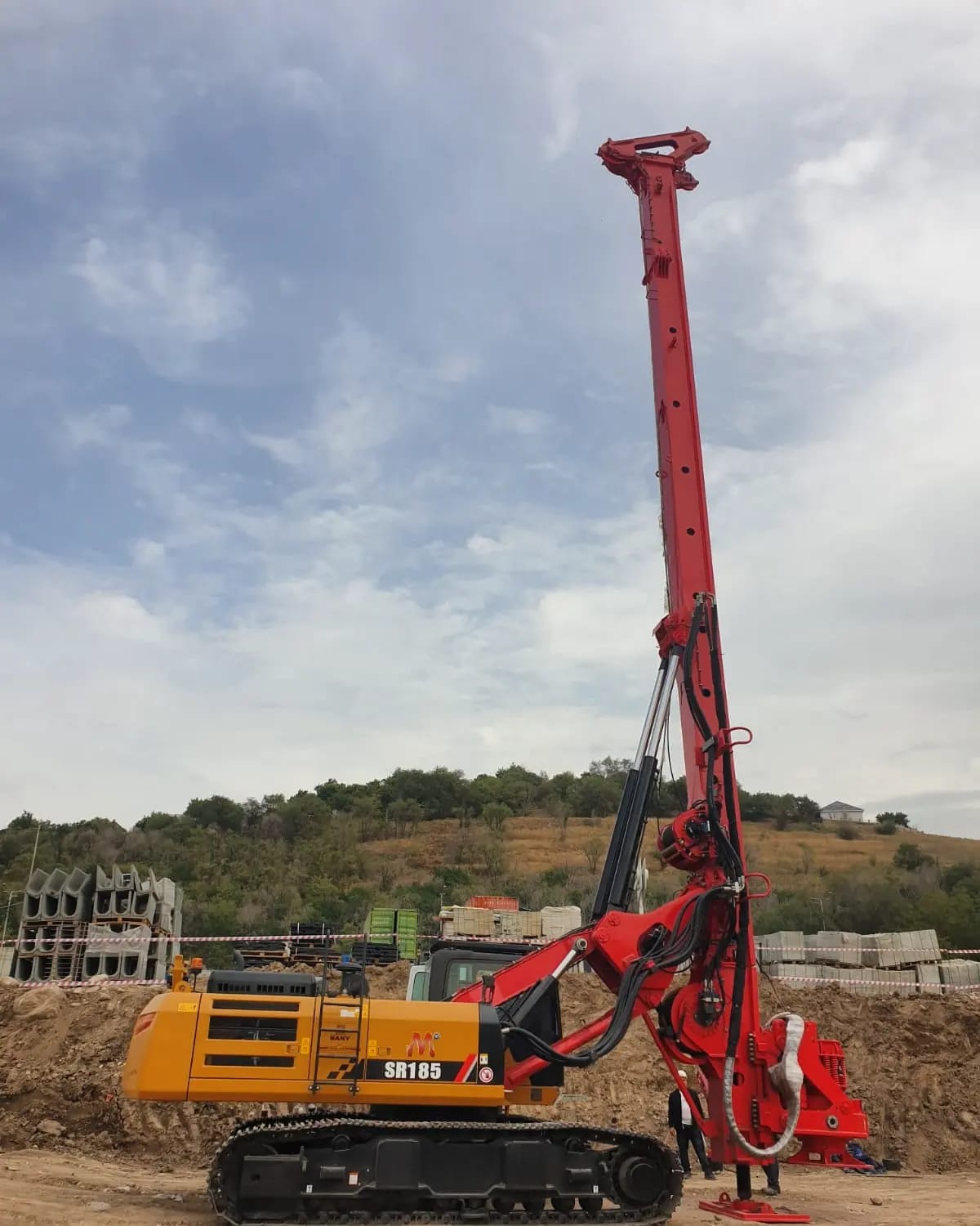 Буровая установка SANY SR185 - StroyServisDrilling