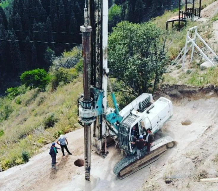 Укрепление/усиление подпорных стен и склонов  фото Stroy Servis Drilling